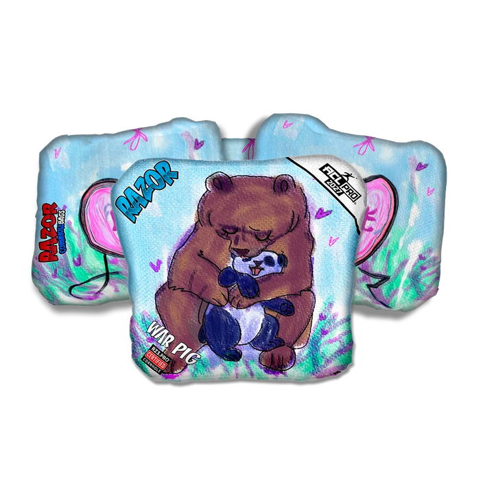 War Pig PRO Bear Hug Cornhole Bags