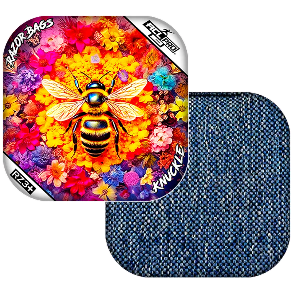 Knuckle | Bee Serious | ACL PRO Razor Cornhole Bags