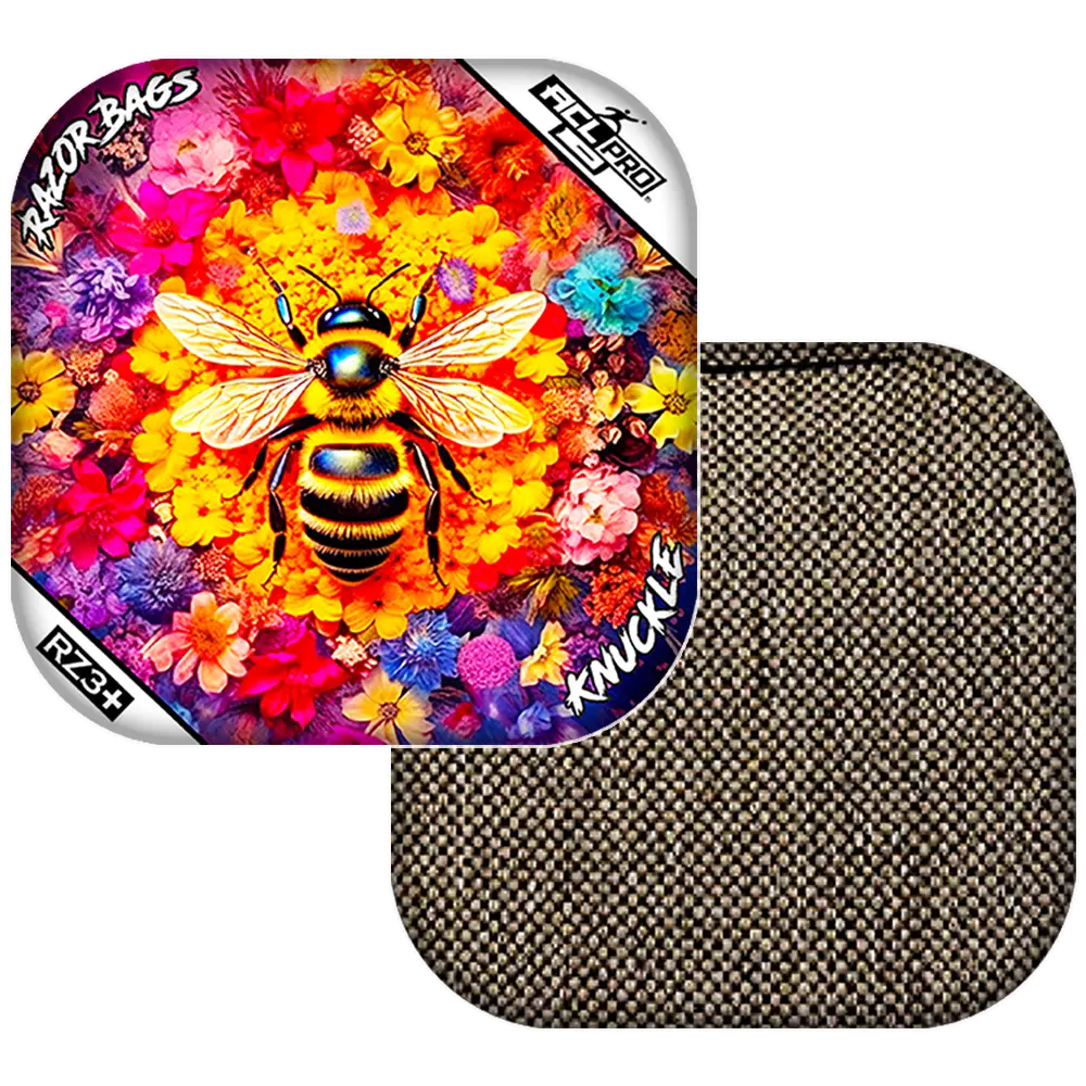 Knuckle | Bee Serious | ACL PRO Razor Cornhole Bags