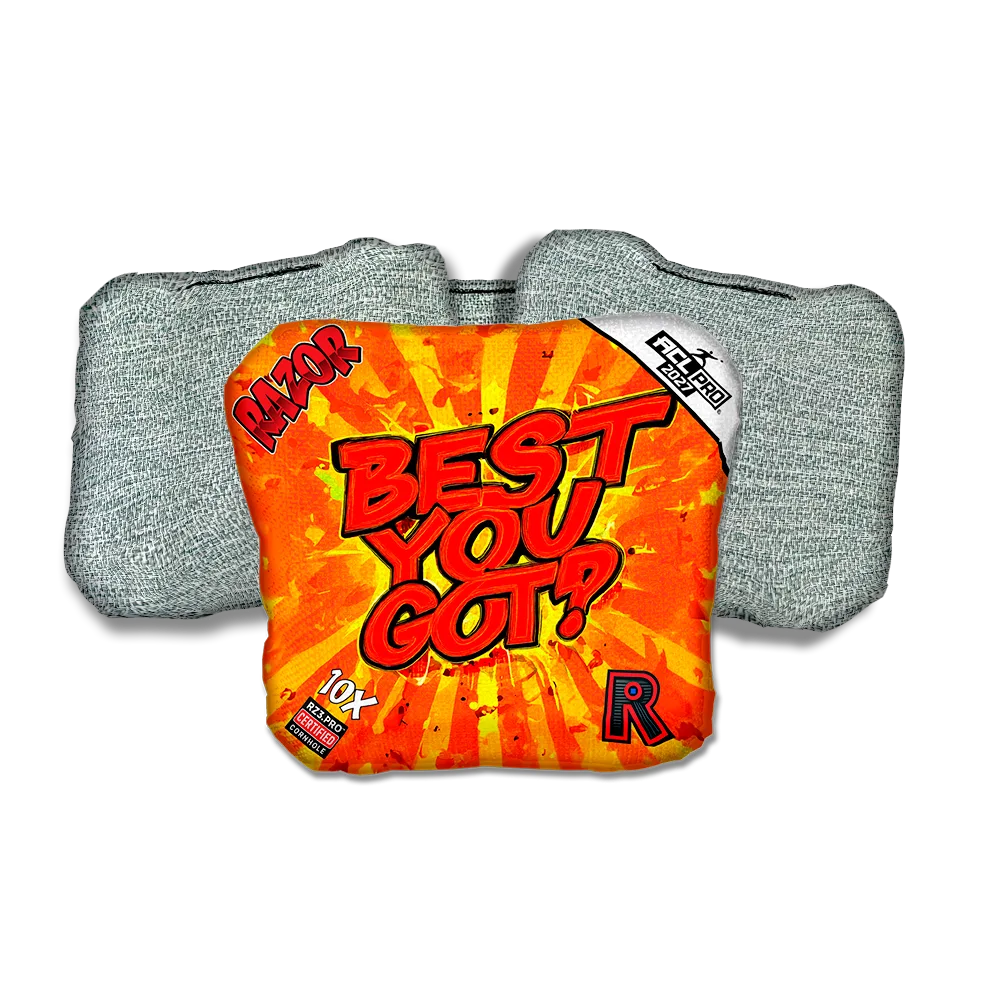 10 X PRO Best You Got Light Back Cornhole Bags
