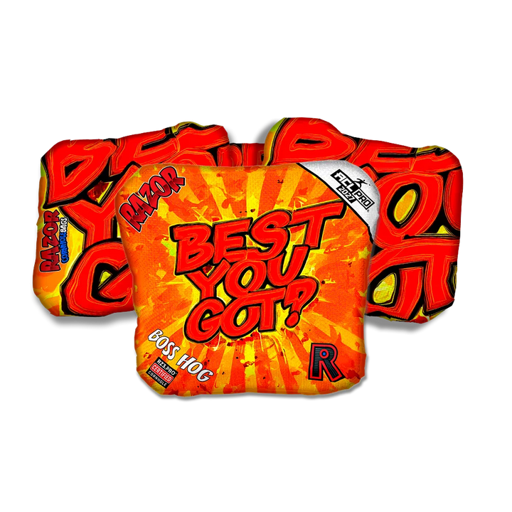 Boss Hog PRO Best You Got Cornhole Bags