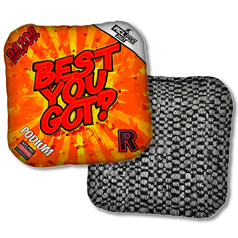 Podium PRO Best You Got Black Back Product View