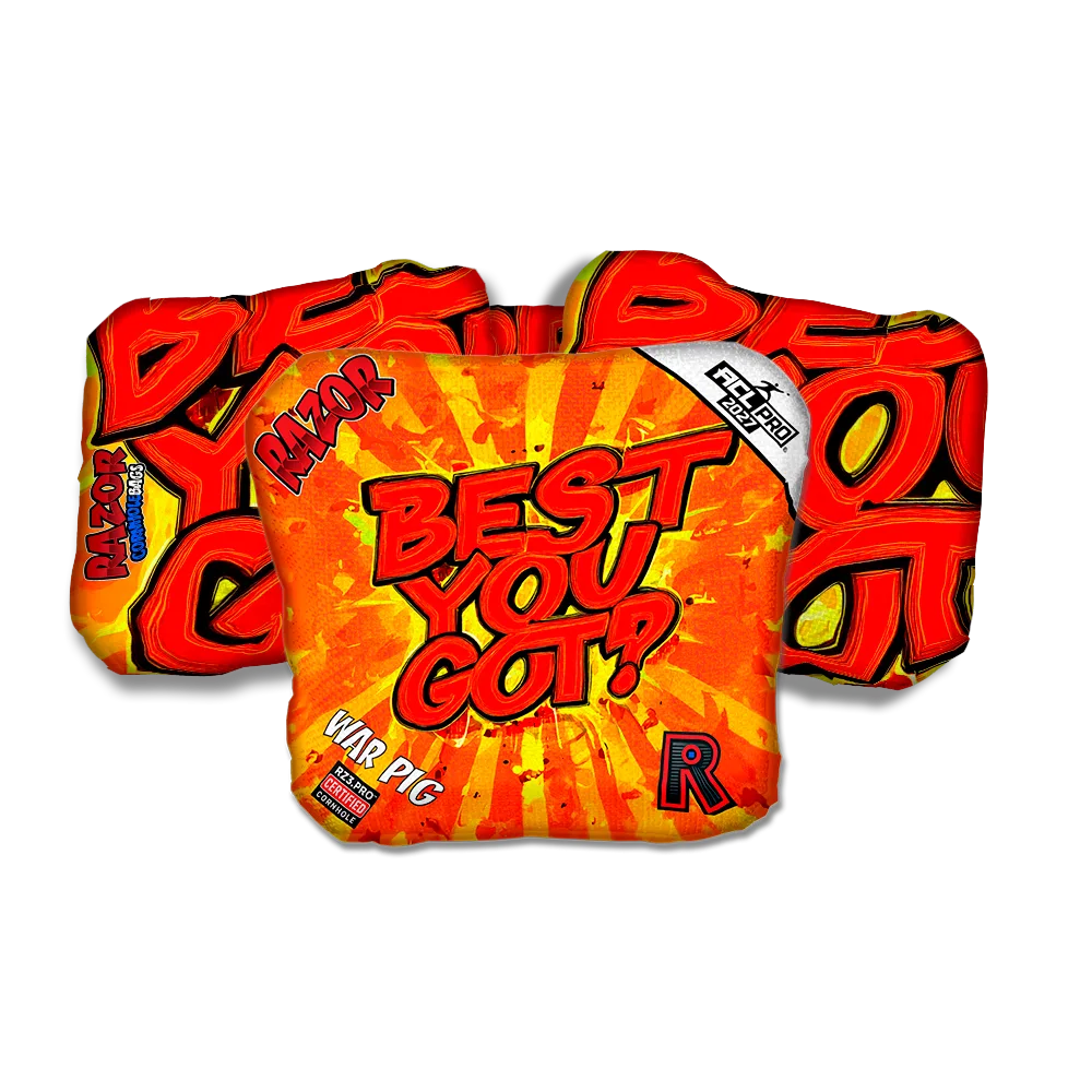 War Pig PRO Best You Got Cornhole Bags