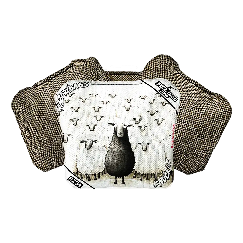 Knuckle | Black Sheep | ACL PRO Razor Cornhole Bags