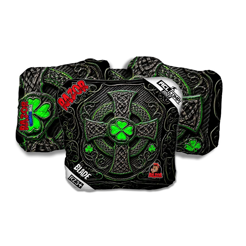 Blade COMP Black Clover Cornhole Bags
