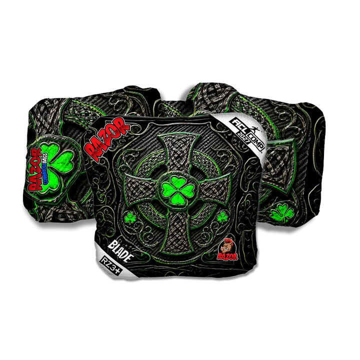Blade COMP Black Clover Cornhole Bags
