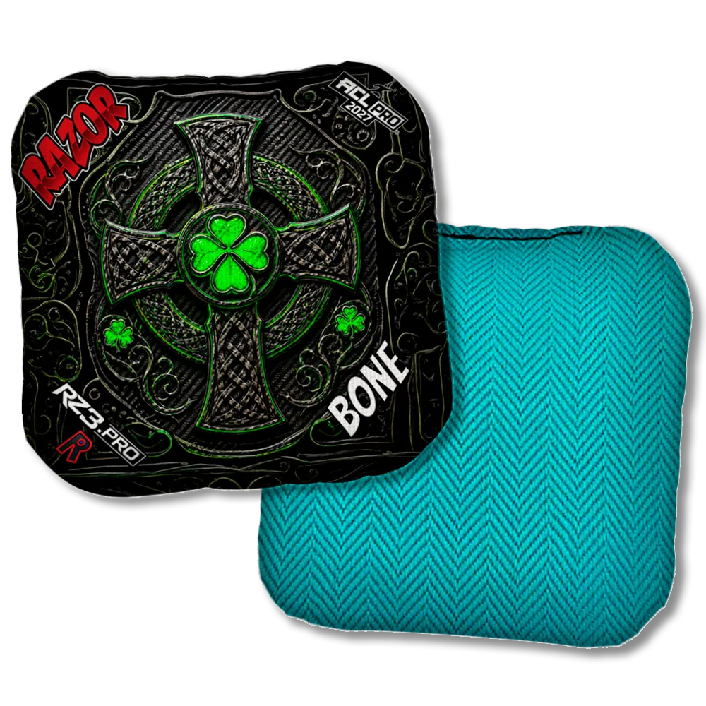 Bone PRO Black Clover Teal Back Product View
