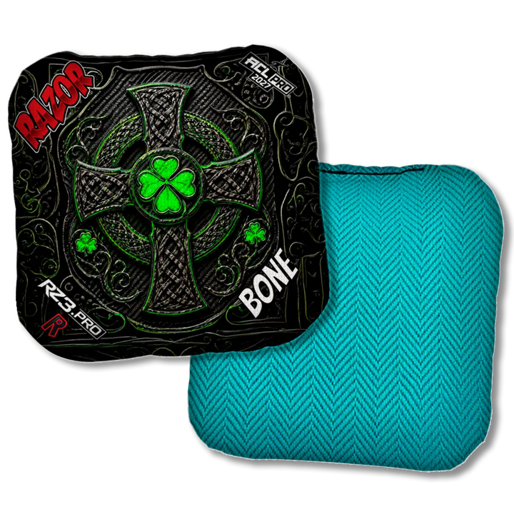 Bone PRO Black Clover Teal Back Product View