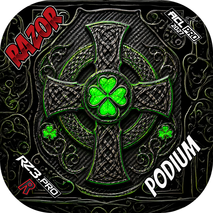 Podium PRO Black Clover Cornhole Bags