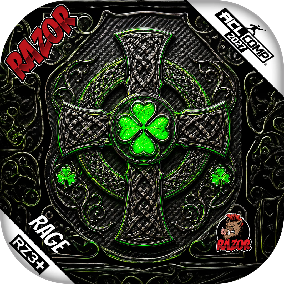 Rage COMP Black Clover Cornhole Bags