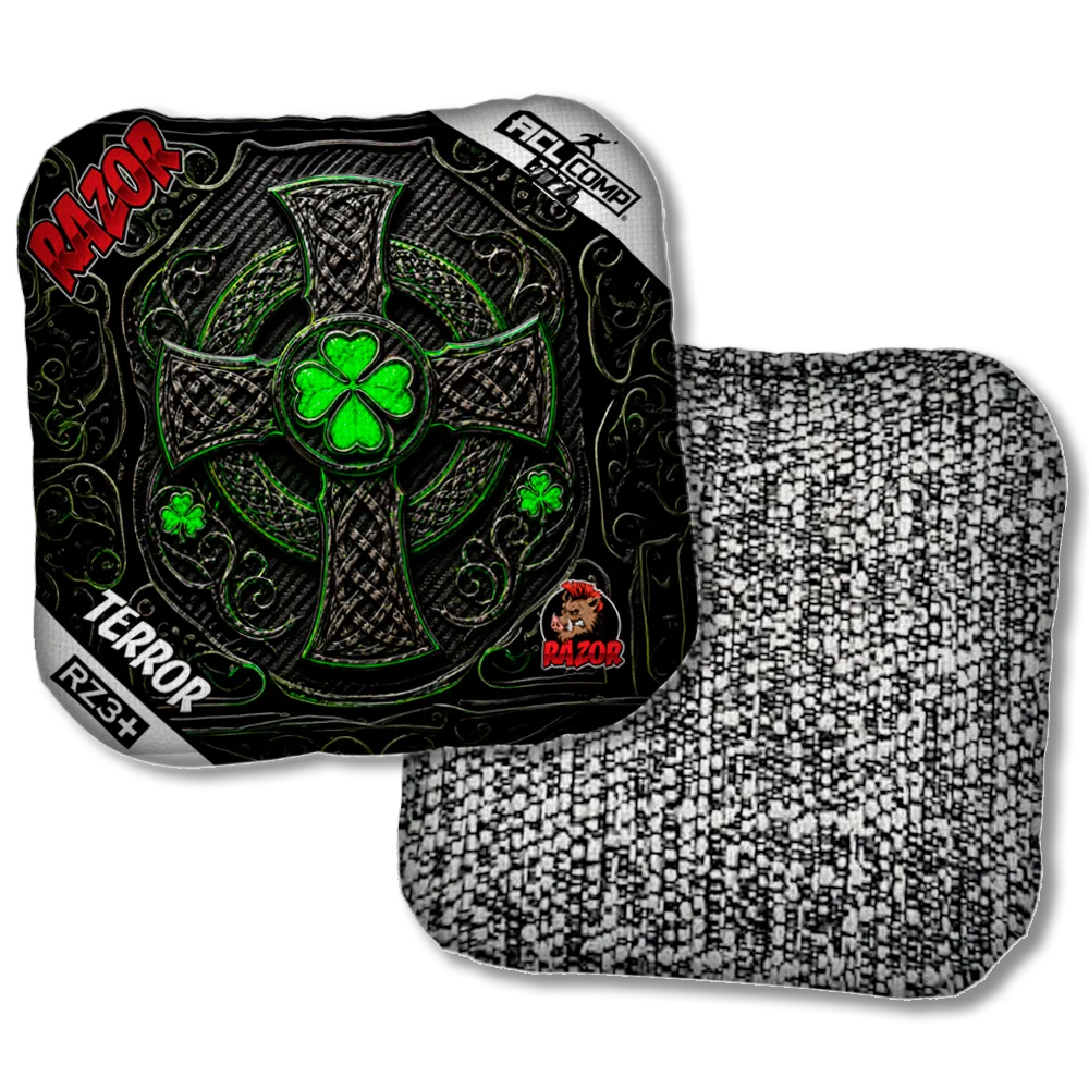 Terror COMP Black Clover Salt Pepper Back Product View
