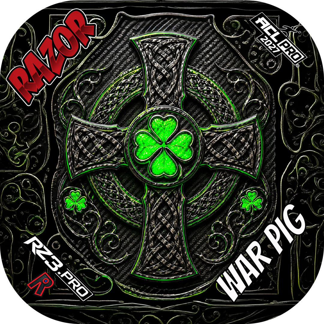 War Pig PRO Black Clover Cornhole Bags