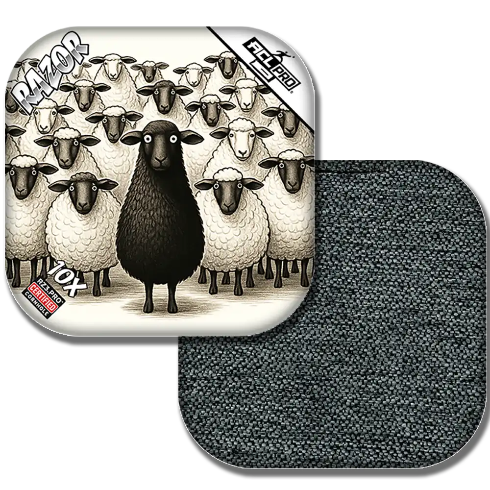 10X | Black Sheep | ACL PRO Razor Cornhole Bags