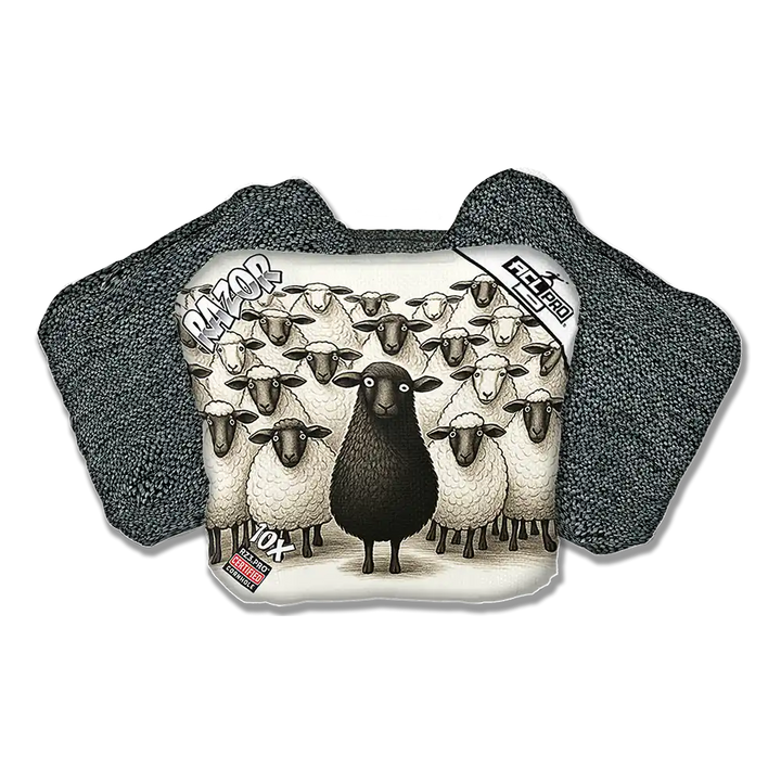 10X | Black Sheep | ACL PRO Razor Cornhole Bags