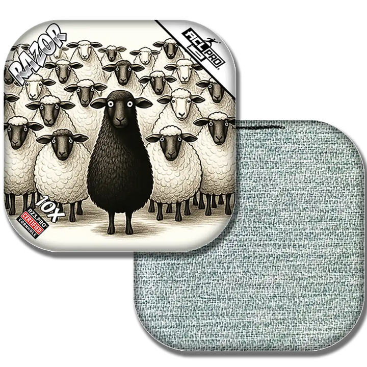 10X | Black Sheep | ACL PRO Razor Cornhole Bags