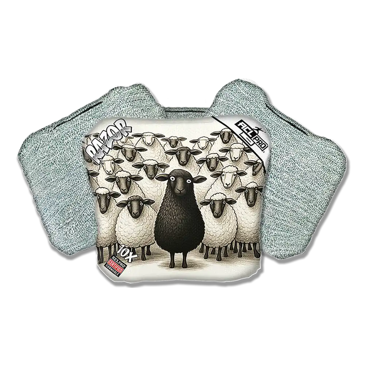 10X | Black Sheep | ACL PRO Razor Cornhole Bags