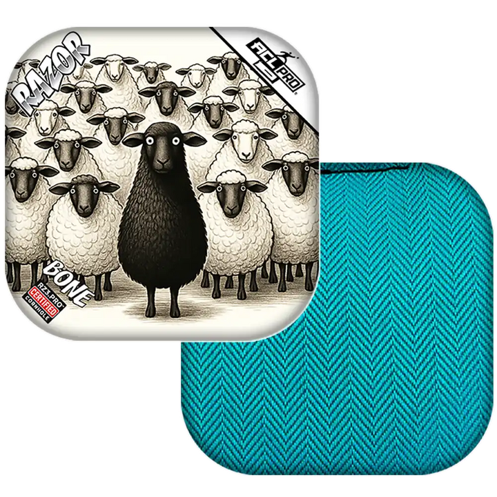 Bone | Black Sheep | ACL PRO Razor Cornhole Bags