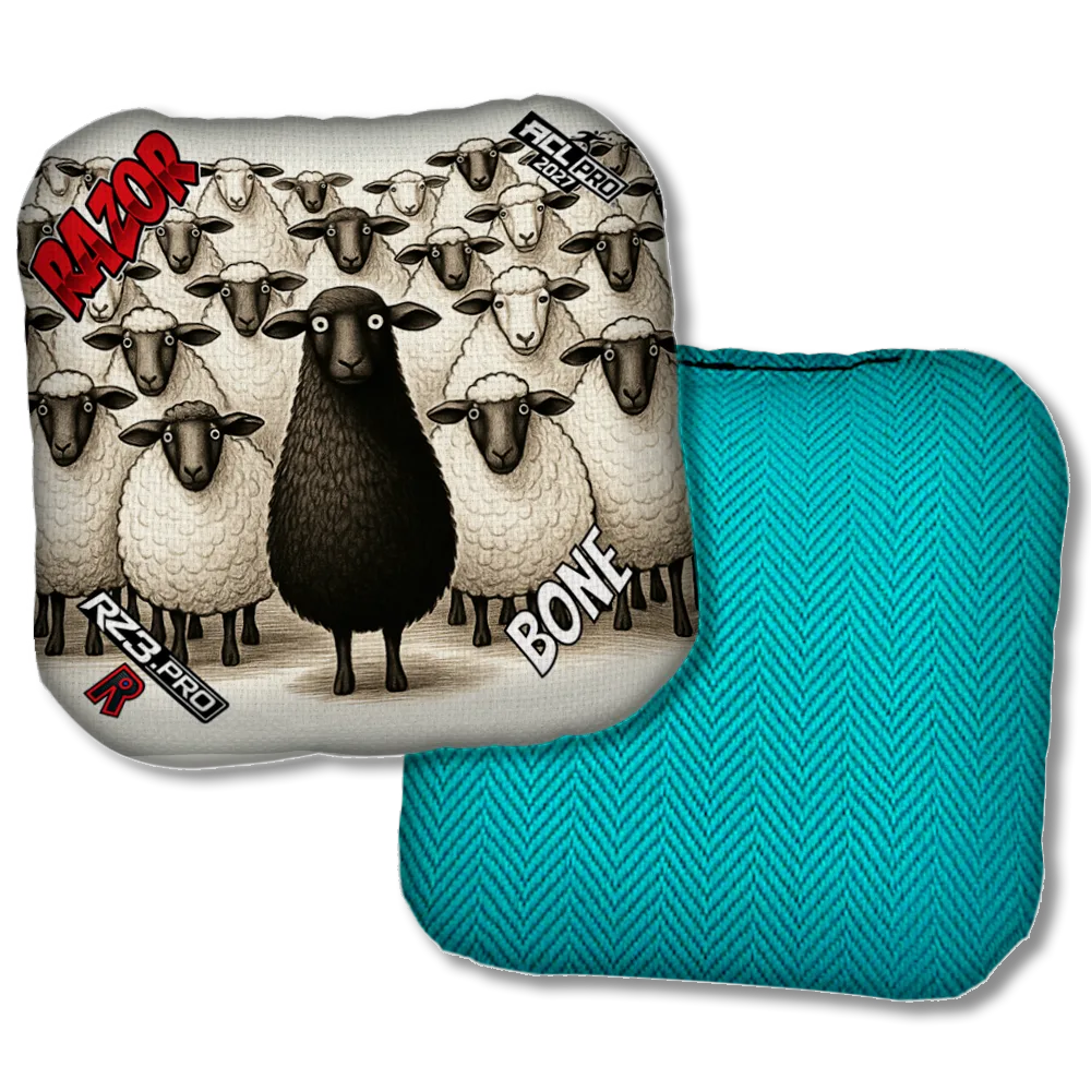 Bone PRO Black Sheep Teal Back Product View
