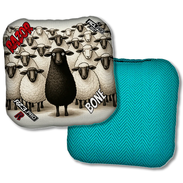 Bone PRO Black Sheep Teal Back Product View