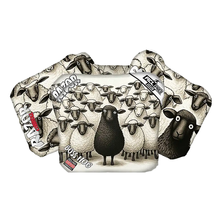 Boss Hog | Black Sheep | ACL PRO Razor Cornhole Bags