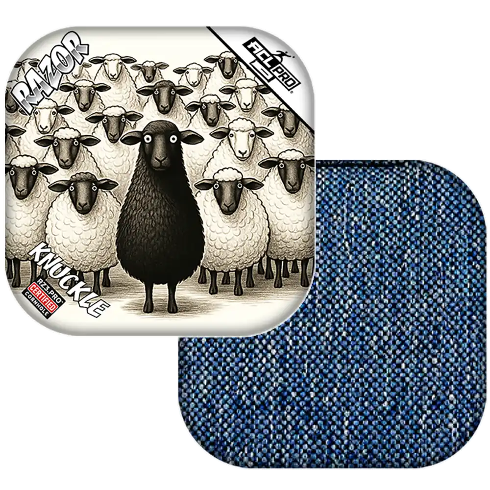 Knuckle | Black Sheep | ACL PRO Razor Cornhole Bags