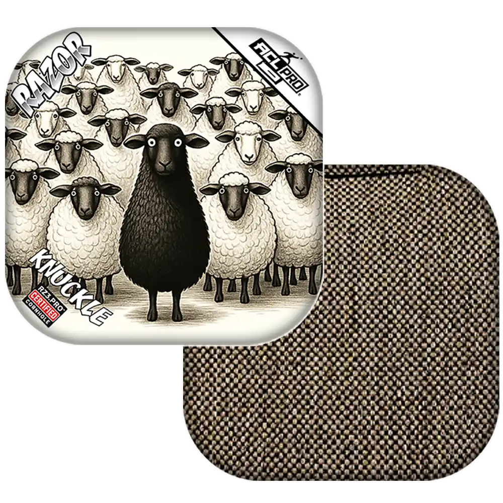 Knuckle | Black Sheep | ACL PRO Razor Cornhole Bags