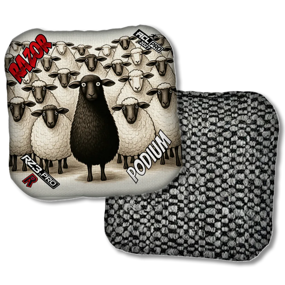 Podium PRO Black Sheep Black Back Product View
