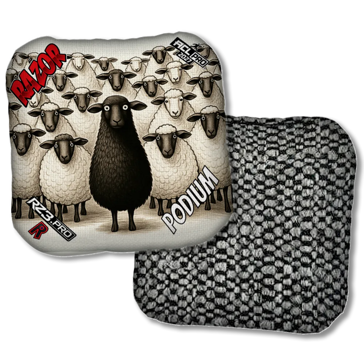 Podium PRO Black Sheep Black Back Product View