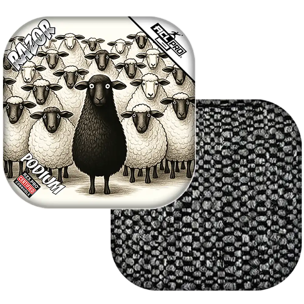 Podium | Black Sheep | ACL PRO Razor Cornhole Bags