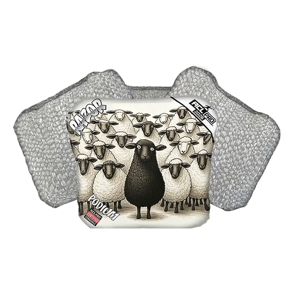 Podium | Black Sheep | ACL PRO Razor Cornhole Bags