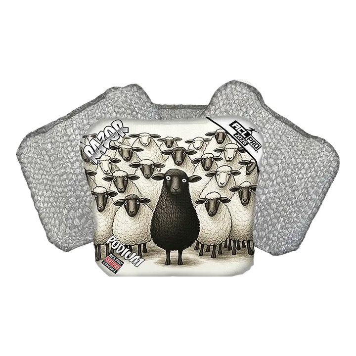 Podium | Black Sheep | ACL PRO Razor Cornhole Bags