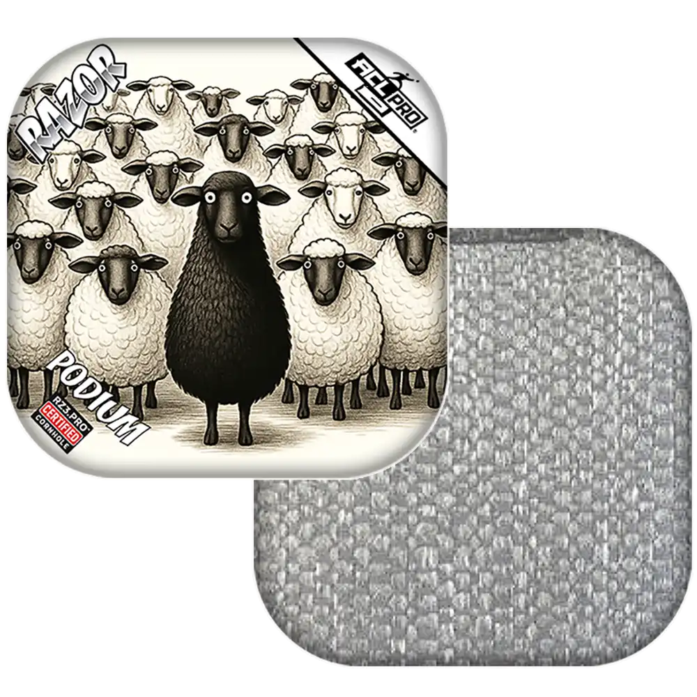 Podium | Black Sheep | ACL PRO Razor Cornhole Bags