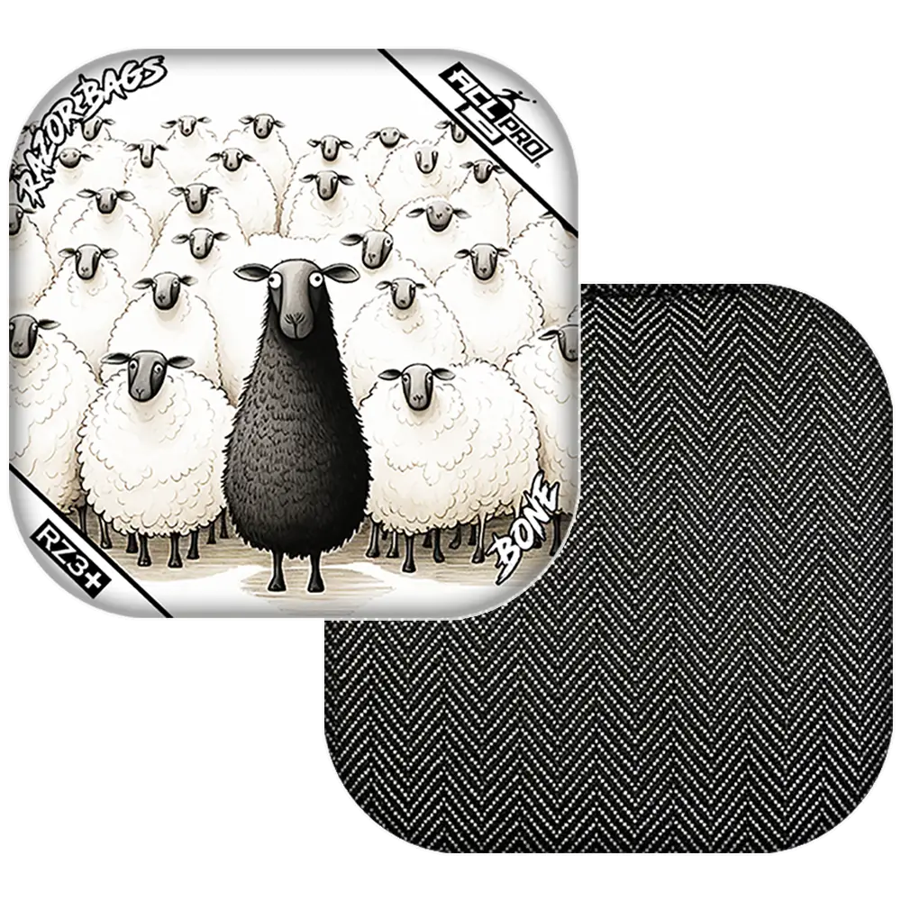 Bone | Black Sheep | ACL PRO Razor Cornhole Bags