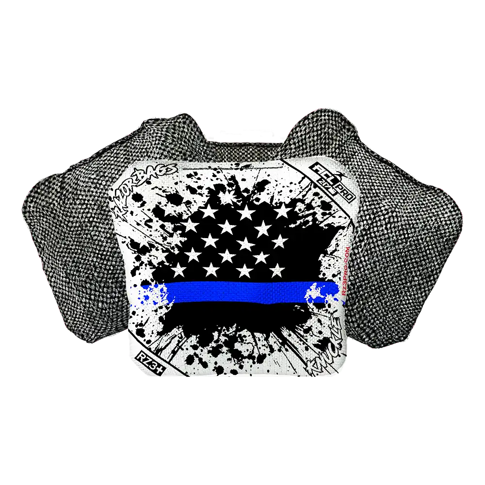 Knuckle | Blue Line Flag | ACL PRO Razor Cornhole Bags