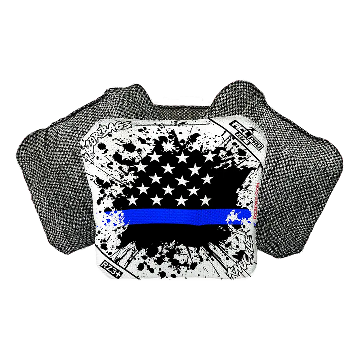 Knuckle | Blue Line Flag | ACL PRO Razor Cornhole Bags