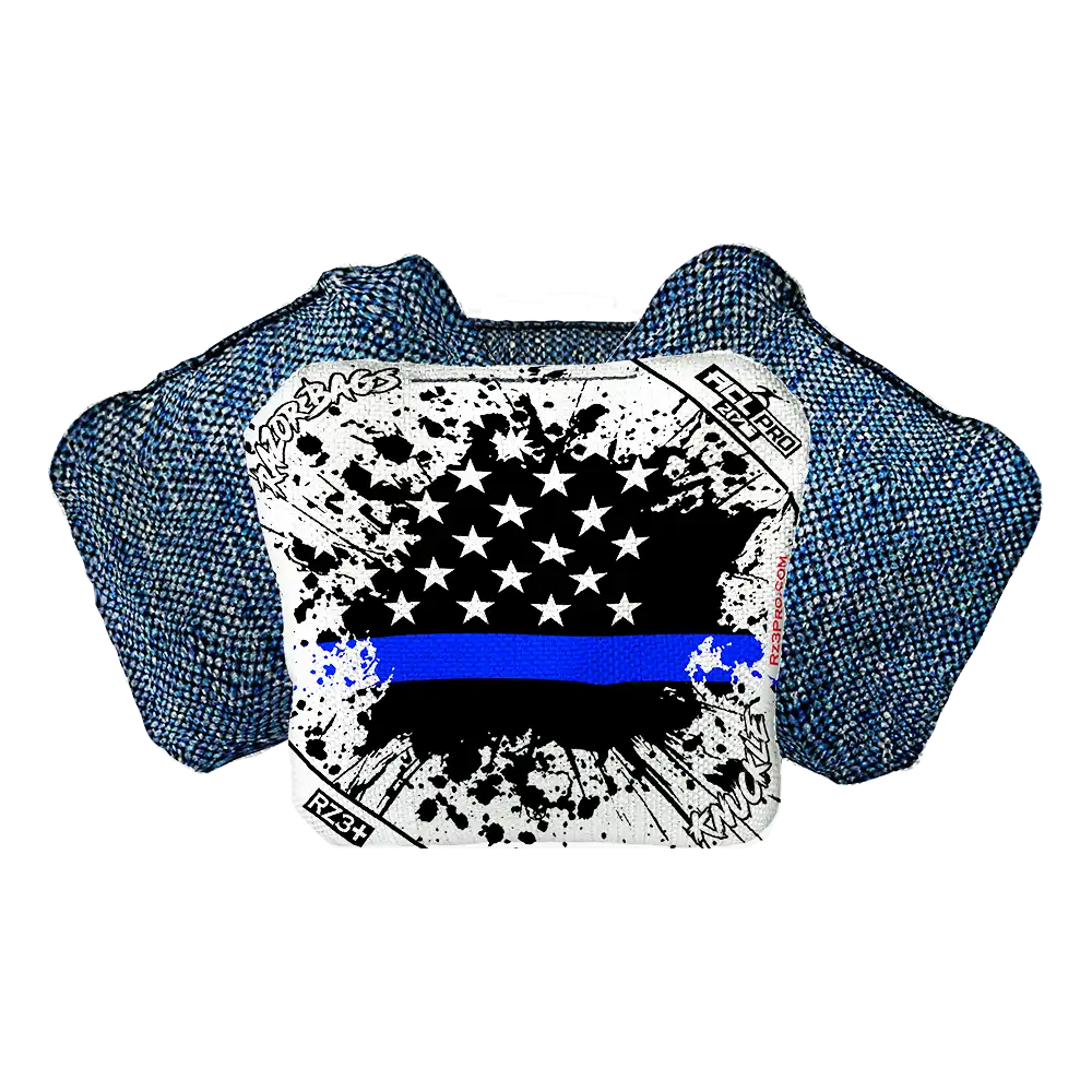 Knuckle | Blue Line Flag | ACL PRO Razor Cornhole Bags