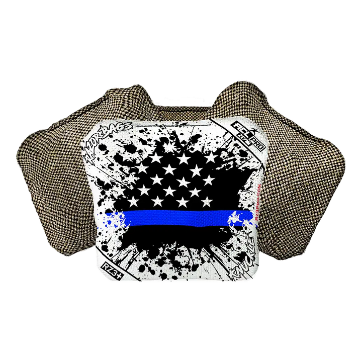 Knuckle | Blue Line Flag | ACL PRO Razor Cornhole Bags
