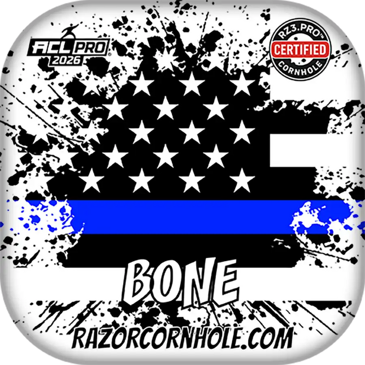 Bone PRO | Blue Line Flag | ACL PRO Razor Cornhole Bags