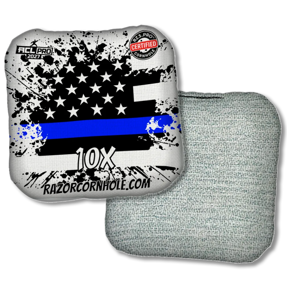 10 X PRO Blue Line Flag Light Back Product View
