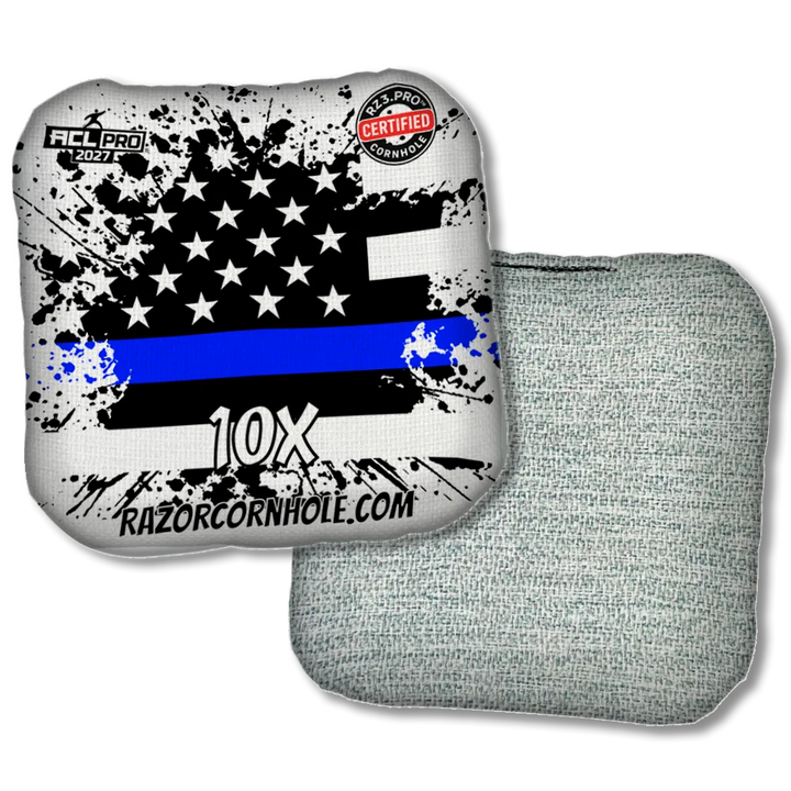10 X PRO Blue Line Flag Light Back Product View