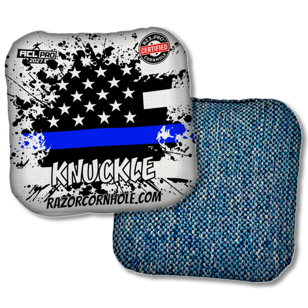 Knuckle PRO Blue Line Flag Blue Back Product View