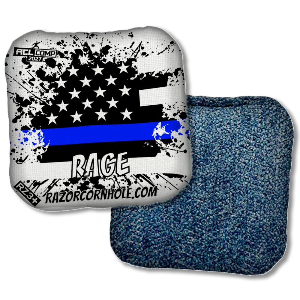 Rage COMP Blue Line Flag Blue Back Product View