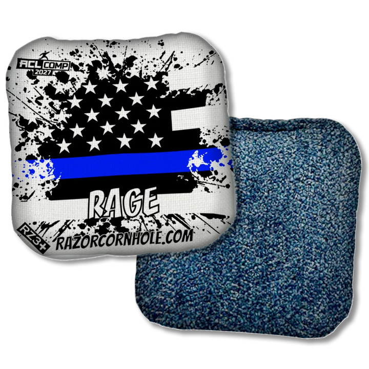 Rage COMP Blue Line Flag Blue Back Product View