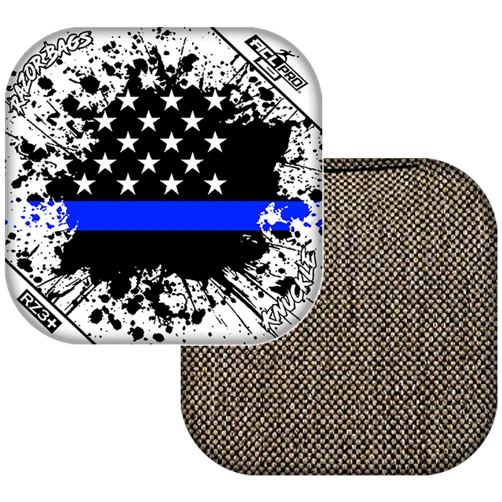 Knuckle | Blue Line Flag | ACL PRO Razor Cornhole Bags