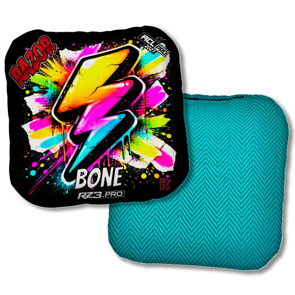Bone PRO Bolt SP Teal Back Product View