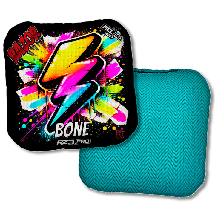 Bone PRO Bolt SP Teal Back Product View