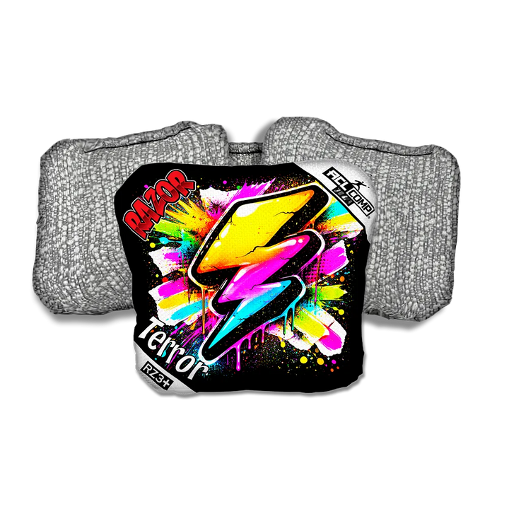 Terror COMP Bolt SP Silver Back Cornhole Bags