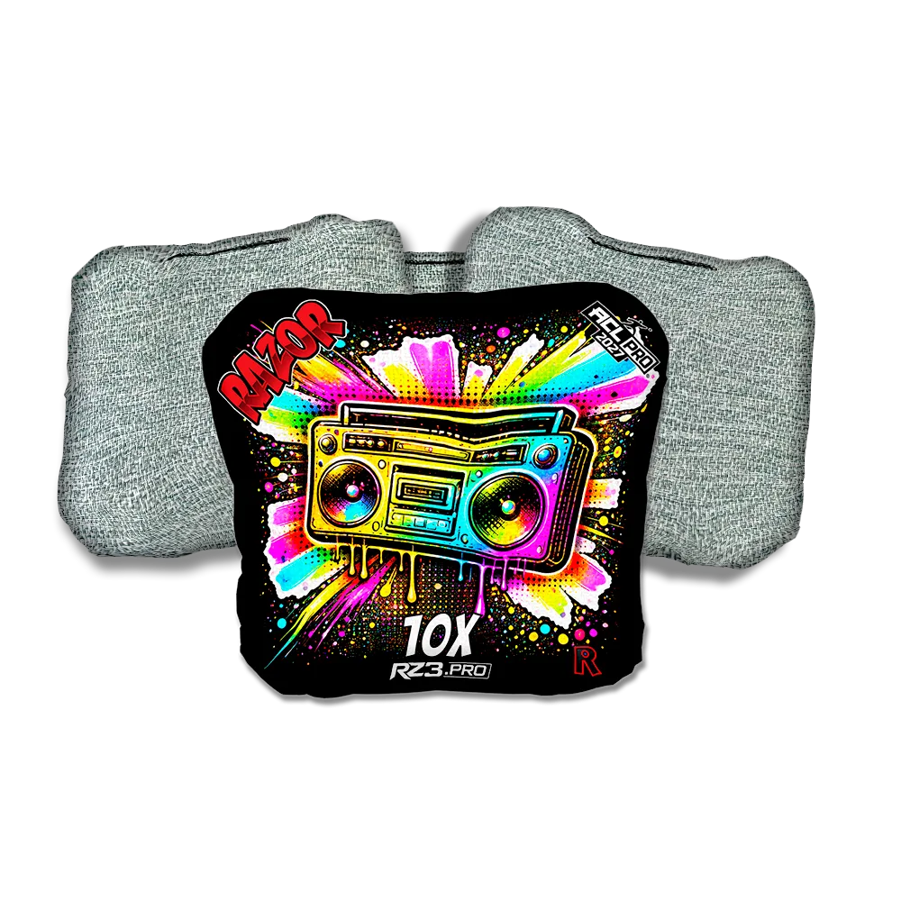 10 X PRO Boom Box SP Light Back Cornhole Bags