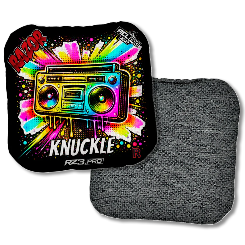 Knuckle PRO Boom Box SP Black Back Product View