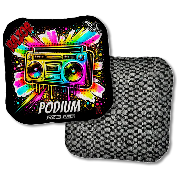 Podium PRO Boom Box SP Black Back Product View